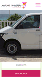 Mobile Screenshot of airportshuttleincancun.com